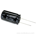 Original 2200uF 63V Plug in Aluminum Electrolytic Capacitor